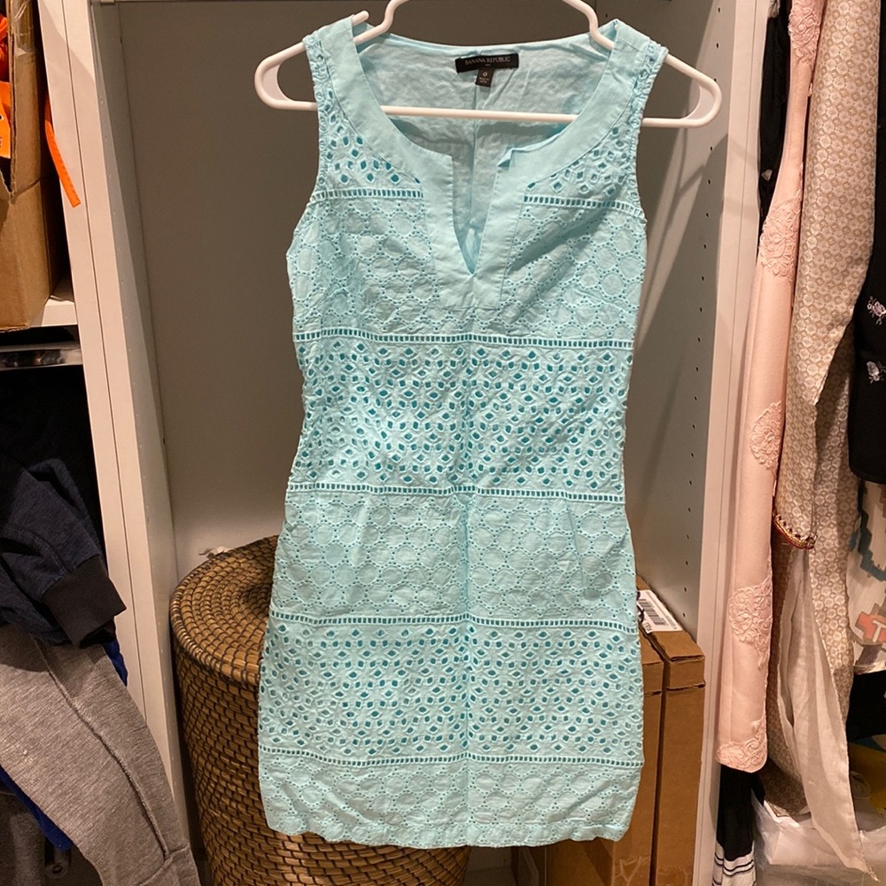 Banana republic spring sheath dress
